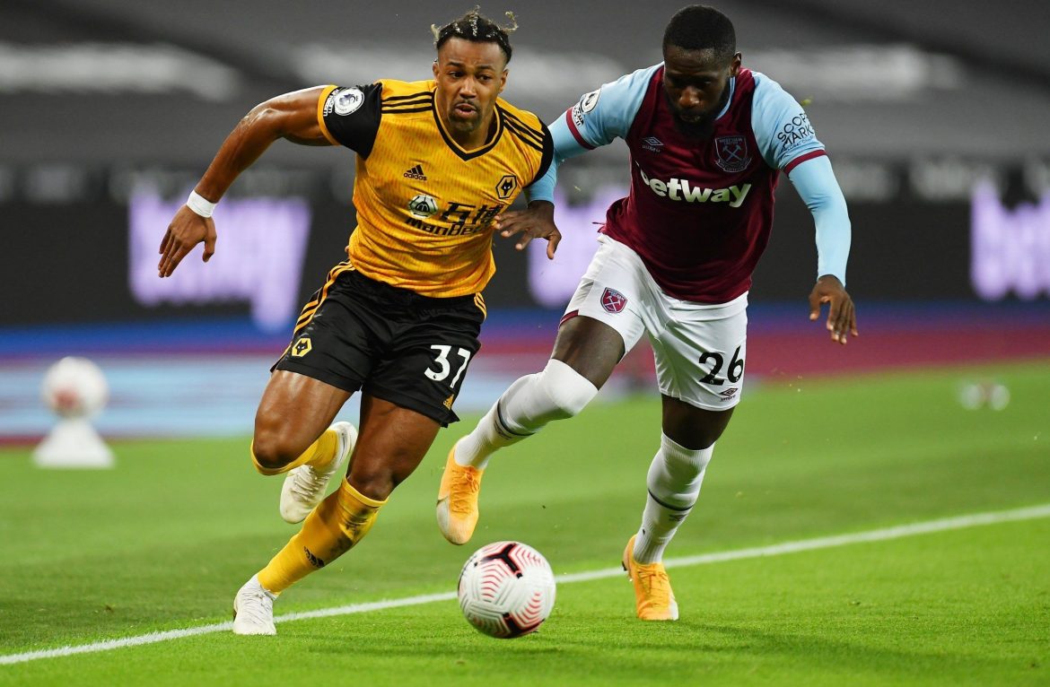 West Ham fans laud Arthur Masuaku after shutting down Traore in Wolves win